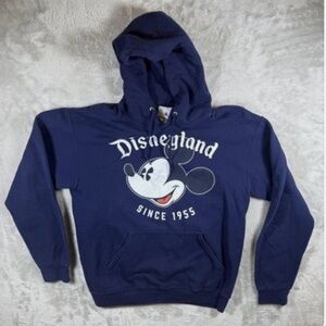 Disney Hoodie Unisex Medium Navy Disneyland Mickey Mouse Pullover
Since 1955